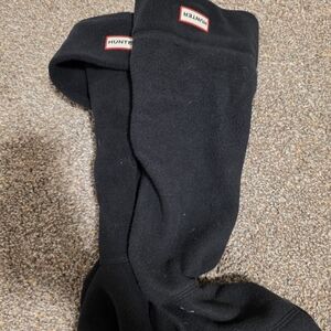 Hunter Classic Black Womens Boot Socks - Tall